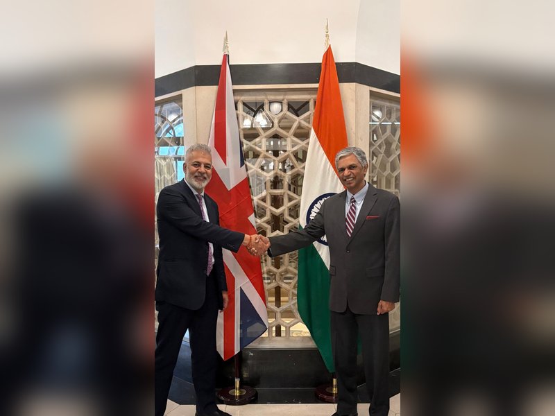 India and UK discuss further deepening bilateral partnership 