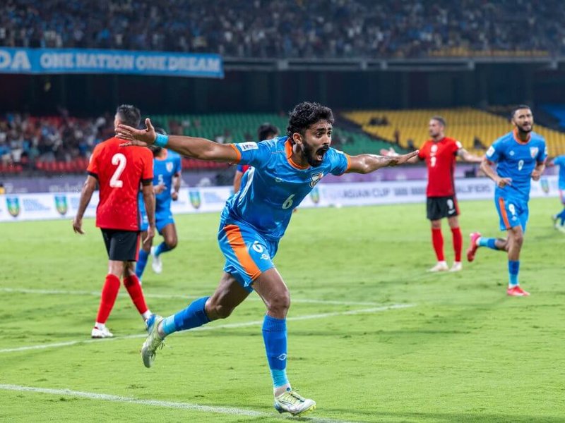 Admiration can wait for 90 minutes, says Akash Mishra ahead of triple friendlies (Credit: AIFF)