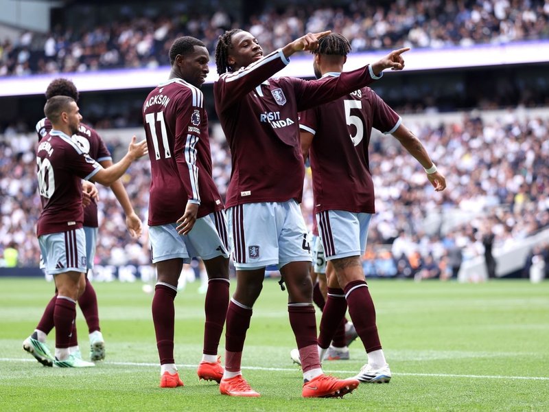 Premier League: Manzambi, Jackson, Buendia strike as Aston Villa beat Tottenham 3-2 (Credit: Aston Villa FC)