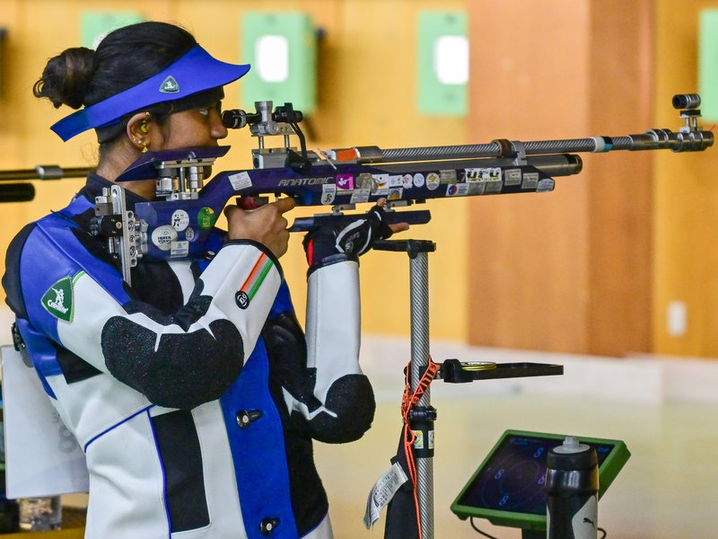 Asian Games: India women team win 10m air rifle silver; Elavenil, Sonam make individual final