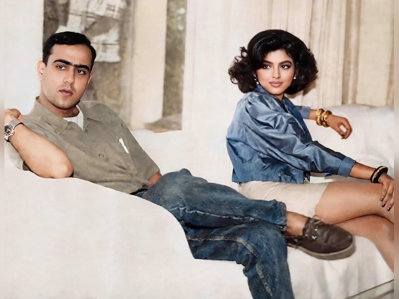 Sonam Khan relives her 'Tridev' days with a throwback picture with director Rajiv Rai