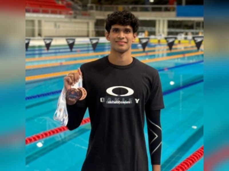 Asian Games: Indian swimmer Rishabh Das finishes sixth in the men’s 100m backstroke final