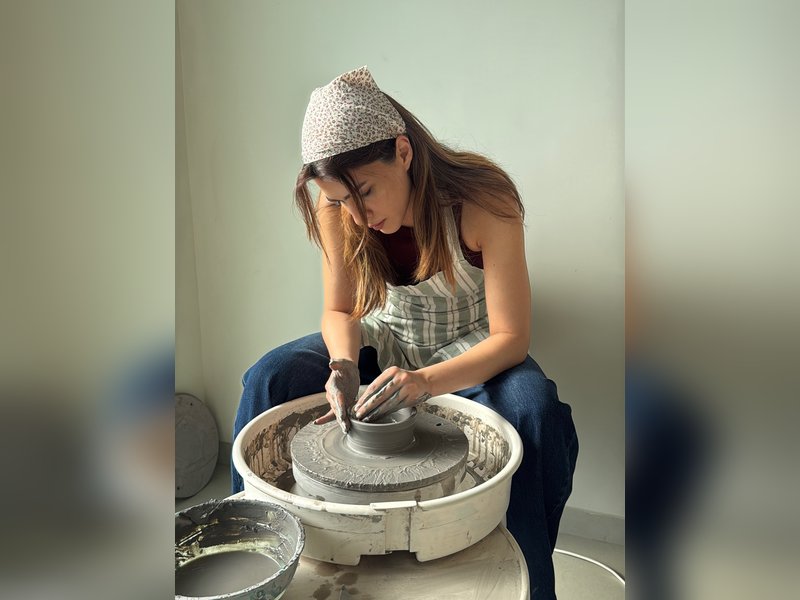 Kriti Sanon crosses pottery off her bucket list: Make today your 'Day One'
