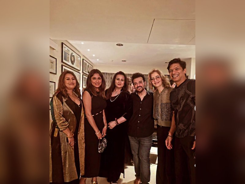 Poonam Dhillon attends Adnan Sami’s wife's birthday celebration, calls it a ‘memorable evening’ with Rakesh Roshan, Shaan