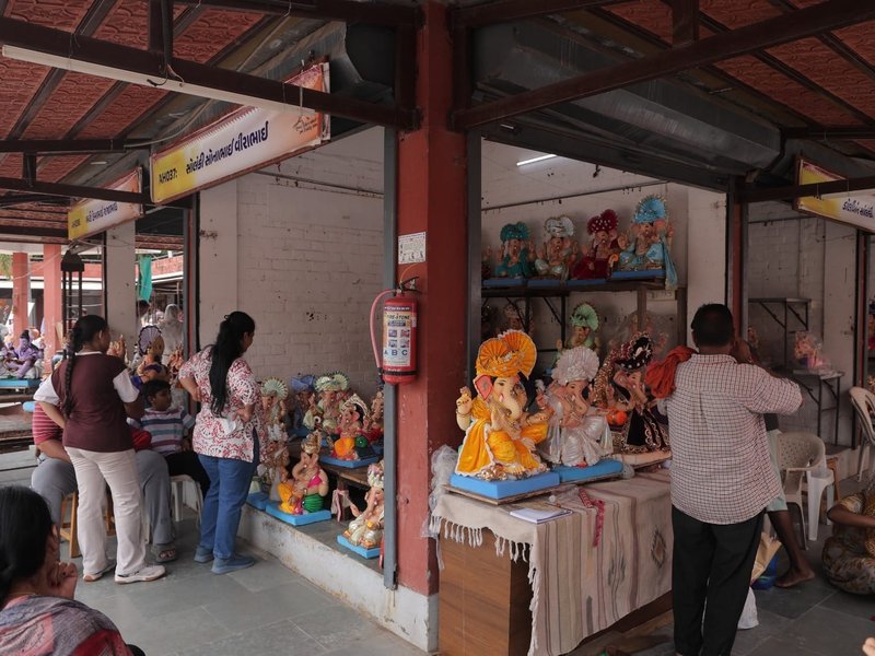 With 23,542 Ganesh idols sold, Gujarat’s clay artisans clock Rs 5 crores at state fair