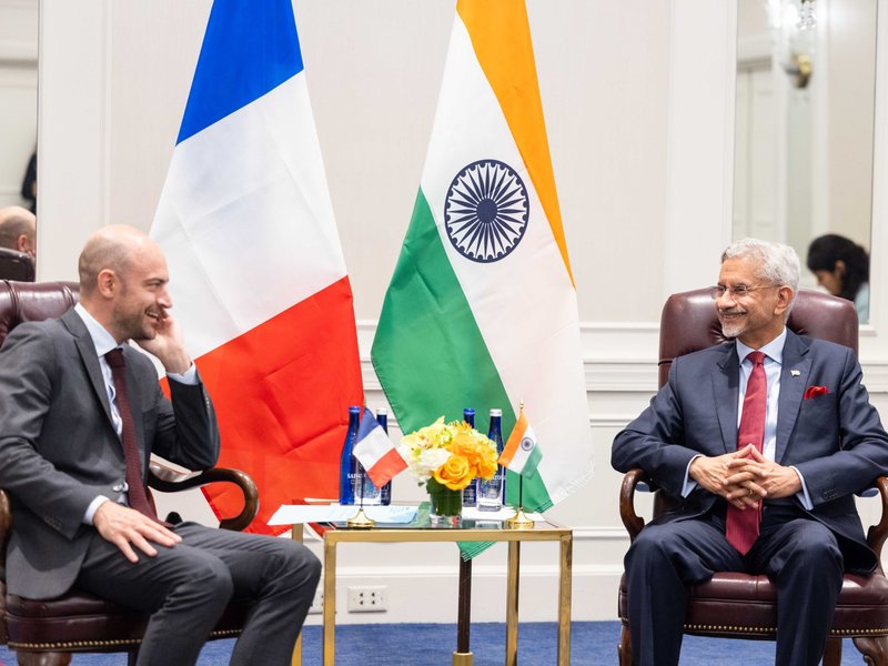 EAM Jaishankar launches lightning round of diplomacy meeting France FM