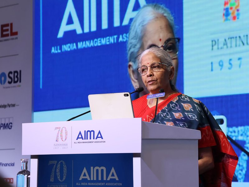'Set Imagined in India goal': FM Sitharaman urges India Inc. to step up spending on R&D