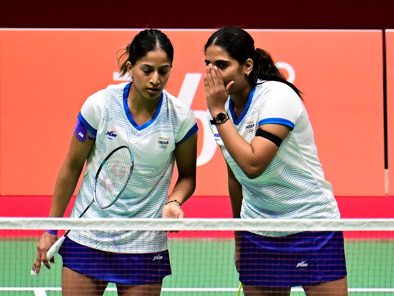 Satgwik/Chirag crash out; Tanisha/Dhruv in quarters, Treesa/Gayatri advance in badminton competitions of the Asian Games 2026 in Nagoya in Japan, on Friday.  Photo credit: IANS 