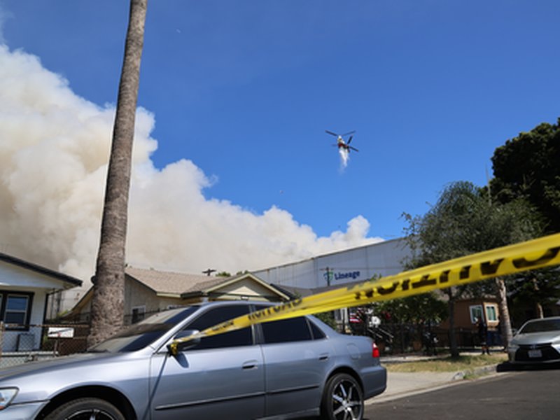 Two pilots killed in helicopter crash fighting wildfire in US California