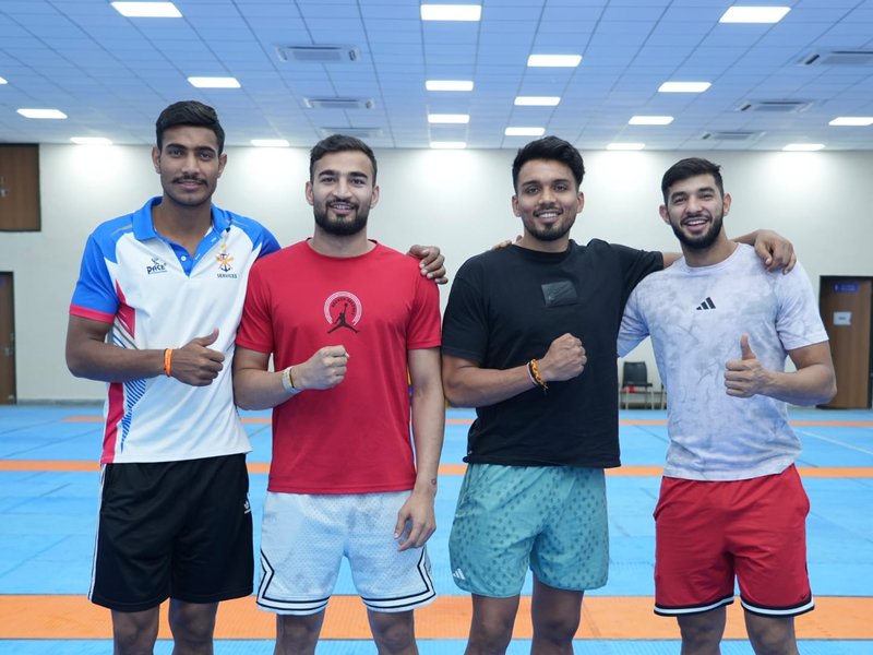 Indian men's kabaddi team beat Korea in second Group A game