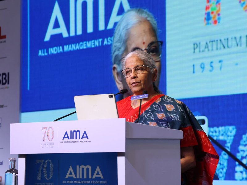 Move beyond ‘Made in India’ to ‘Imagined in India’: FM Sitharaman calls for innovation-led growth