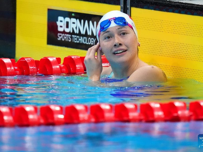 Asian Games: Peng sets record as China grabs four more gold in swimming (round-up)