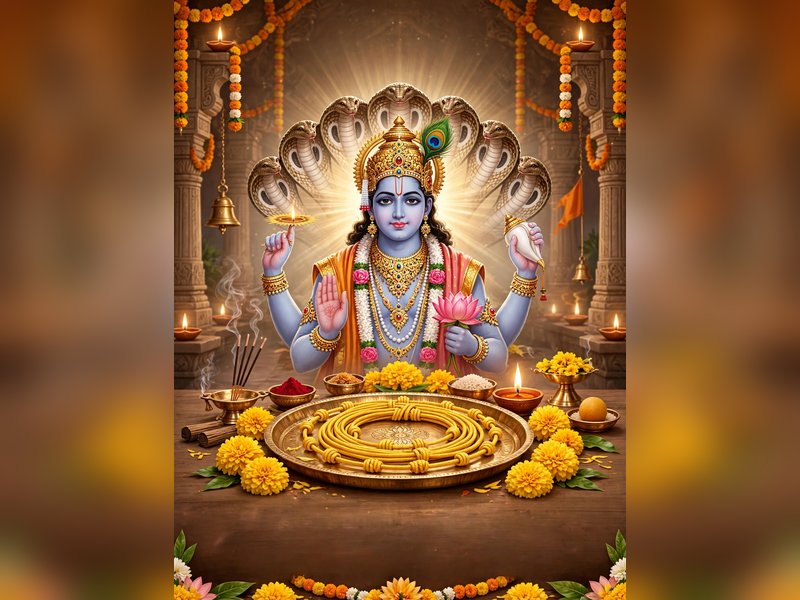 अनंत चतुर्दशी पर क्यों बांधा जाता है 14 गांठों वाला अनंत सूत्र? जानें धार्मिक महत्व