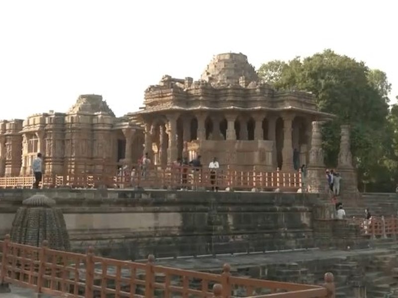 Gujarat: Modhera Sun Temple marks 1,000 years of architectural heritage (Photo: IANS)