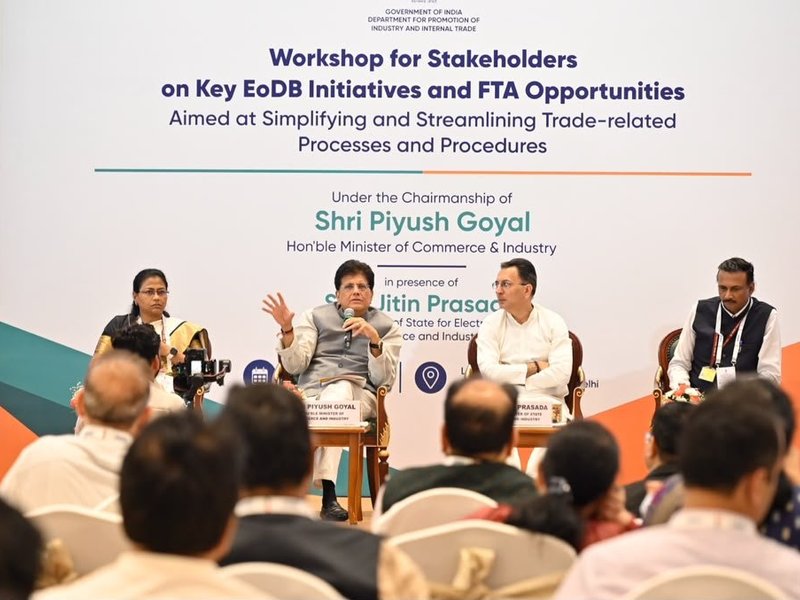 Piyush Goyal calls for strengthening export facilitation via physical and digital mechanisms