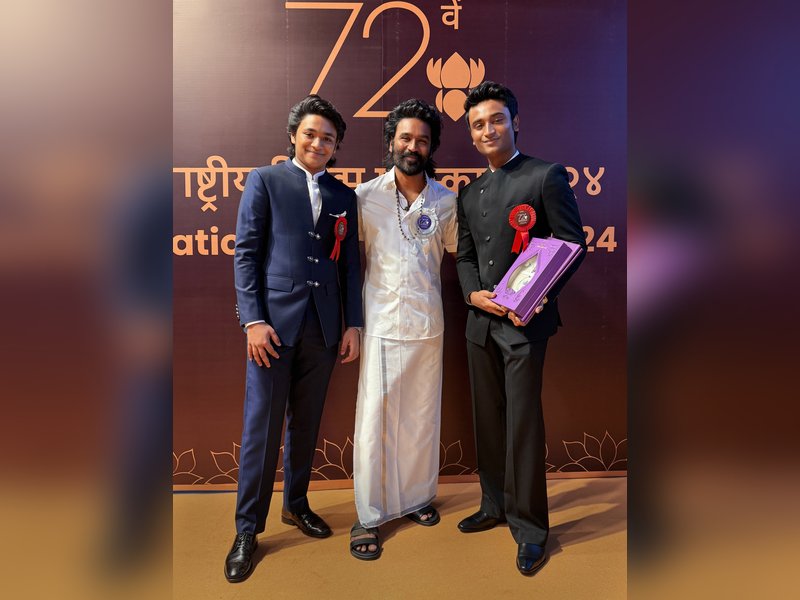 Dhanush says he does not mind his sons stealing his thunder at the 72nd National Awards