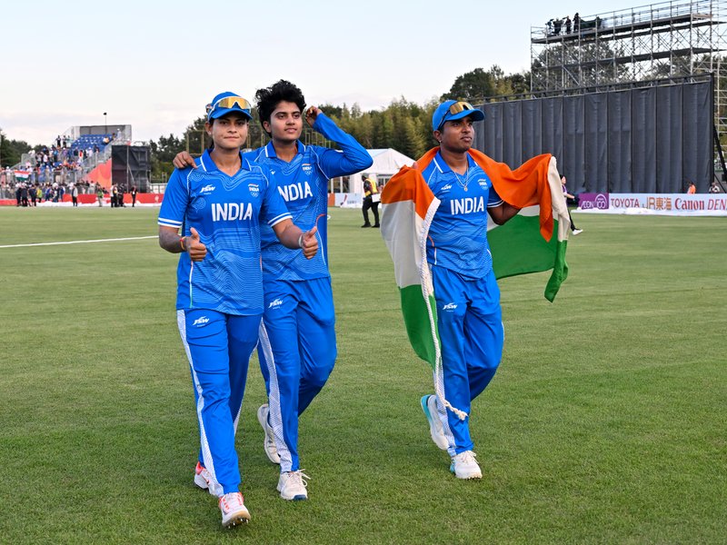 Sree Charani sets new record rating in ICC Women’s T20I bowling rankings