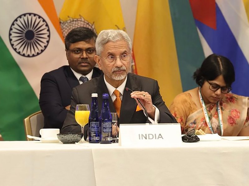 New York: External Affairs Minister S. Jaishankar chairs the High-Level Meeting of Like-Minded Global South Countries and Friends on the sidelines of the 81st United Nations General Assembly in New York on Tuesday, September 22, 2026. (Photo: IANS/X/@DrSJaishankar)