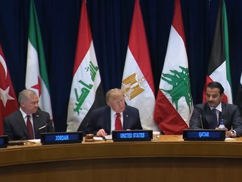 Trump backs India-Mideast-Europe corridor
