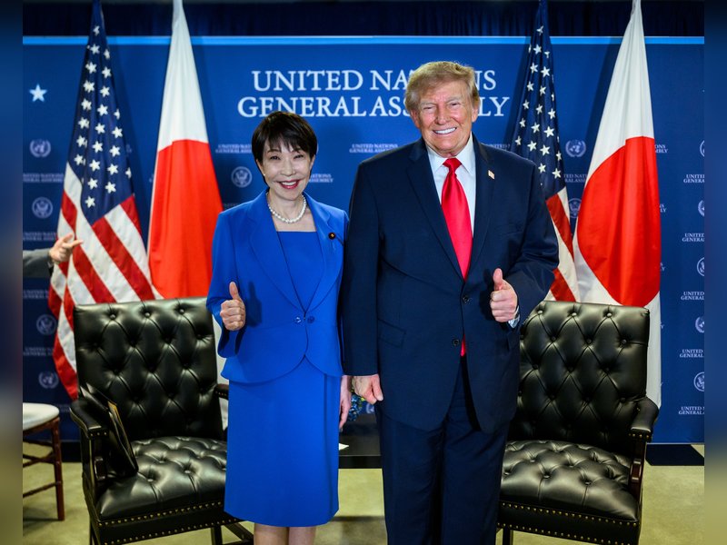Trump, Takaichi tout robust Japan-US alliance