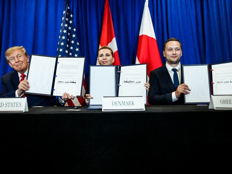 Trump seals Greenland defence deal