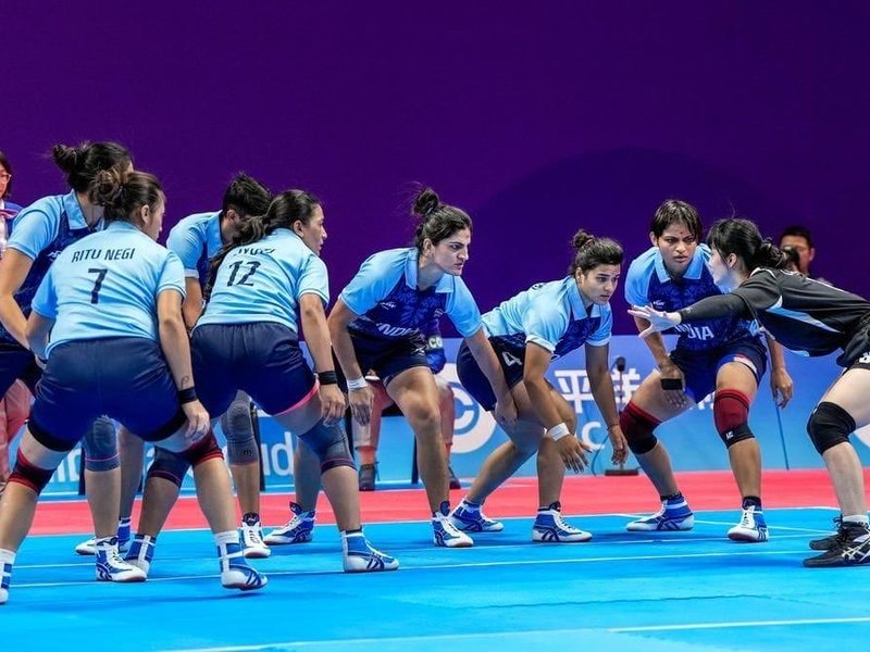 एशियन गेम्स 2026: भारतीय महिला कबड्डी टीम का शानदार प्रदर्शन जारी, ईरान को 37-23 से हराया