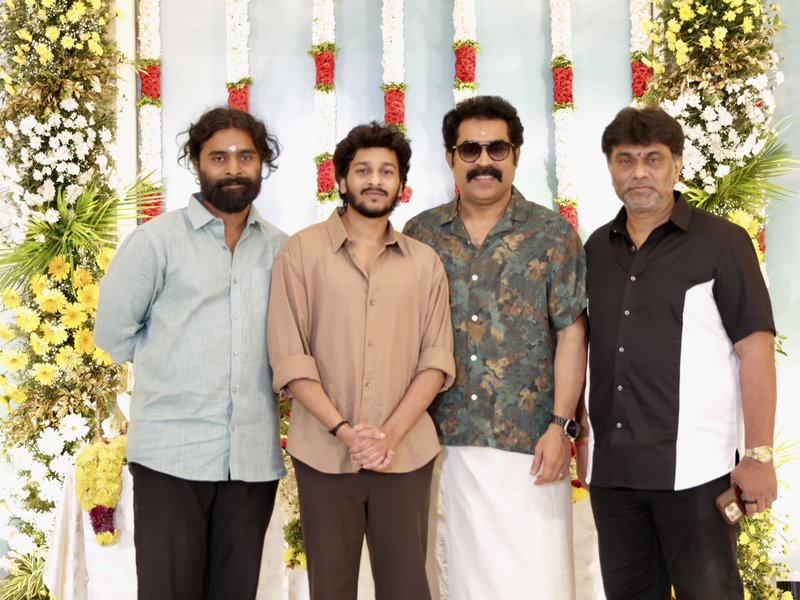 Suraj Venjaramoodu's next Tamil film goes on floors with traditional pooja (Photo: Seven Screen Studio/X)