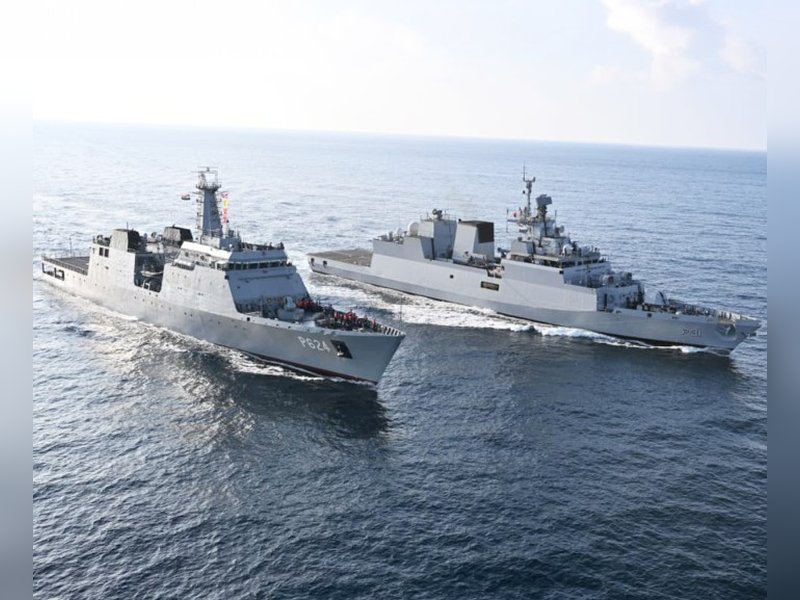 Indian, Sri Lankan Navies participate in air operations, special forces drills during Exercise SLINEX-26