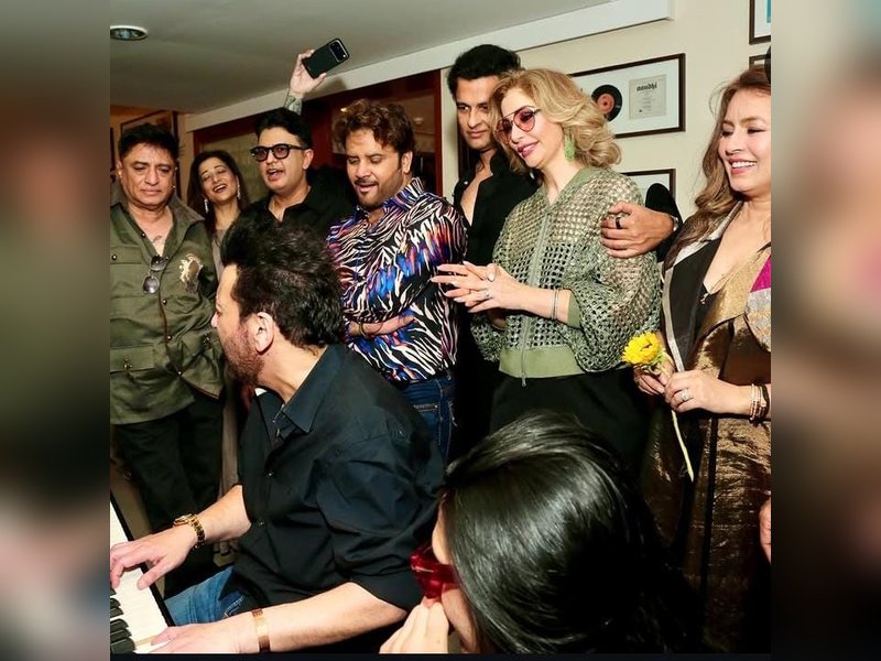 Adnan Sami shares inside pics from wife Roya’s grand birthday party with Shaan, Javed Ali, Poonam Dhillon