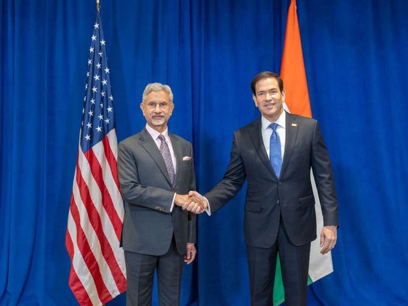 Jaishankar, US secretary of state discuss building strategic partnership