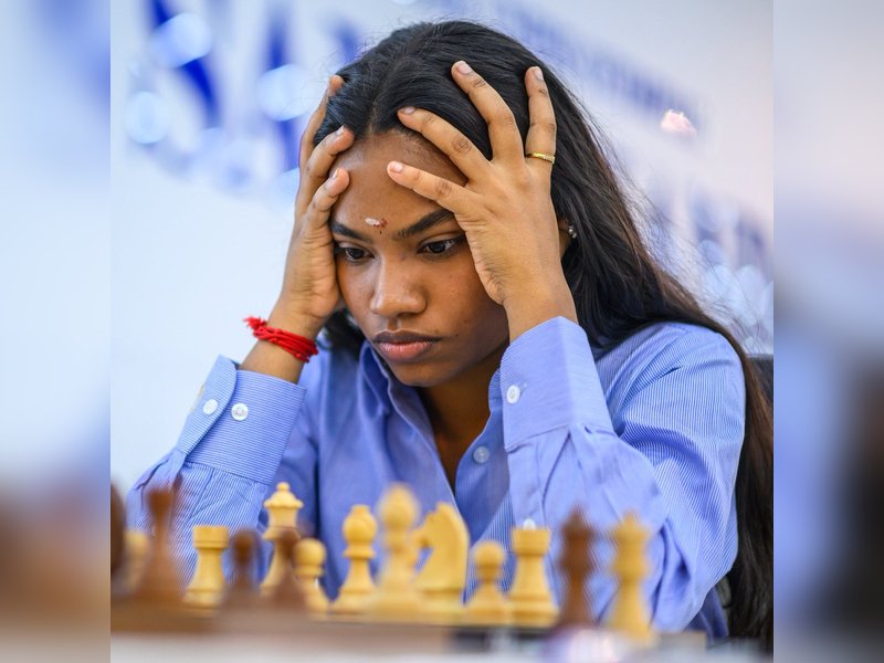 Gukesh, Praggnanandhaa win as India beat England in Round 7 at the 46th FIDE Chess Olympiad in Samarkand (Uzbekistan) on Wednesday. Photo credit: FIDE/X