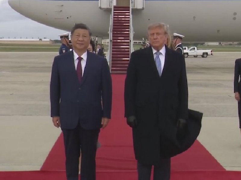 Trump rolls out red carpet as Xi arrives in US for key visit