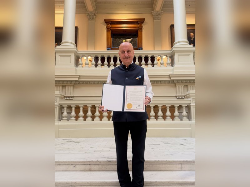 Anupam Kher honoured by Georgia Governor: Felt a deep sense of gratitude 