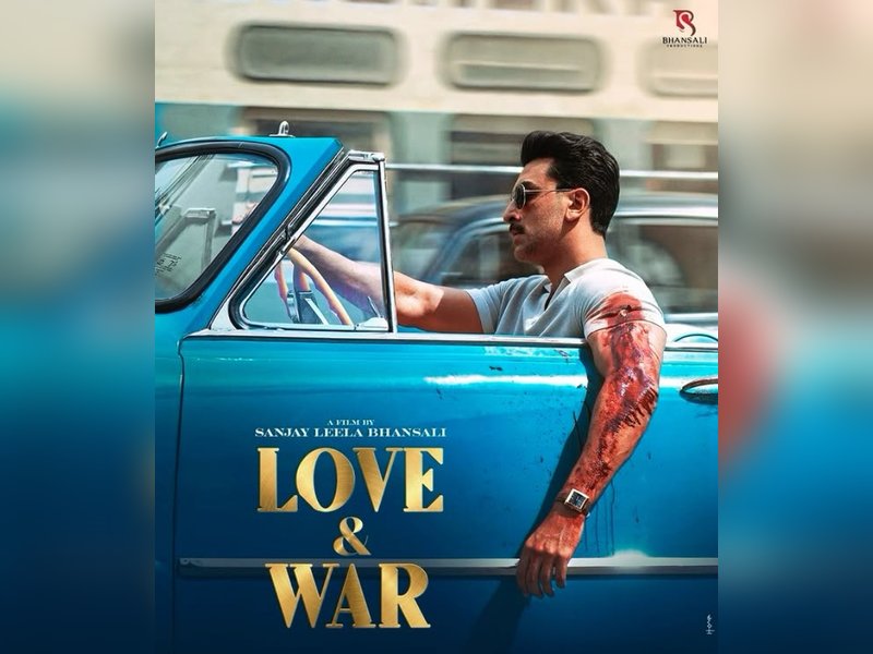 Ranbir Kapoor’s first poster from Alia Bhatt, Vicky Kaushal starrer & SLB directorial ‘Love & War’ unveiled