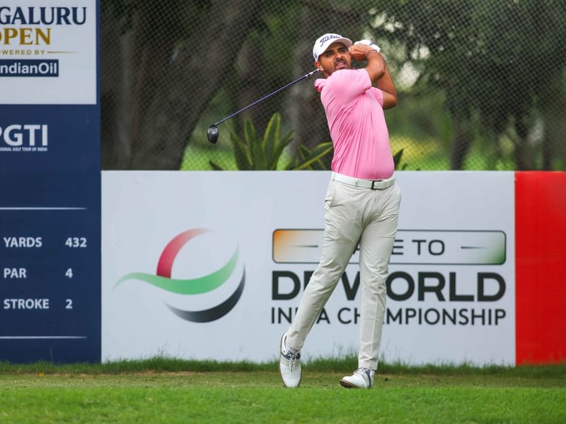 Khalin Joshi maintains lead with hard-fought 69 in round three of Bengaluru Open 2026 at the Karnataka Golf Association (KGA) in Bengaluru on Thursday. Photo credit: PGTI