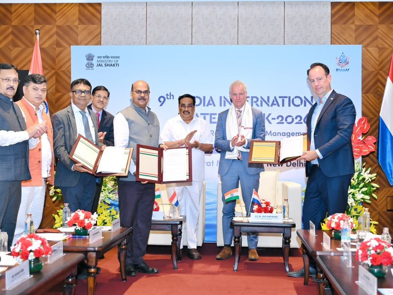 India and Netherlands strengthen strategic partnership in water sector