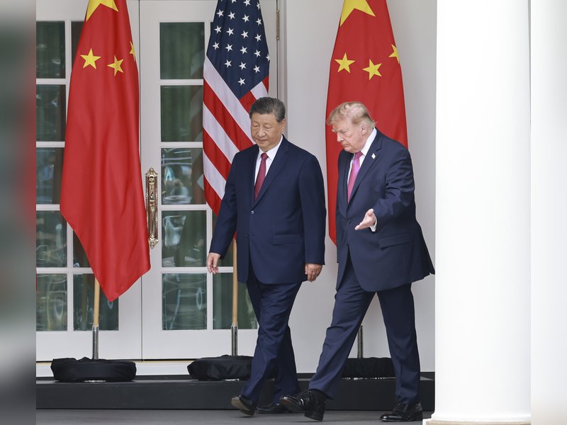 Trump says China arms sale not discussed with Xi