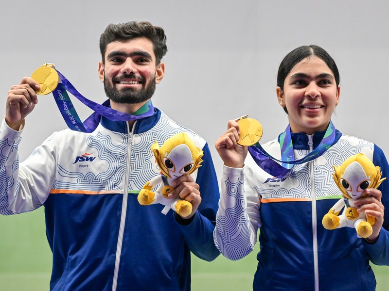 Asian Games: PM Modi congratulates Suruchi, Kamaljeet for 10m Air Pistol Mixed Team gold