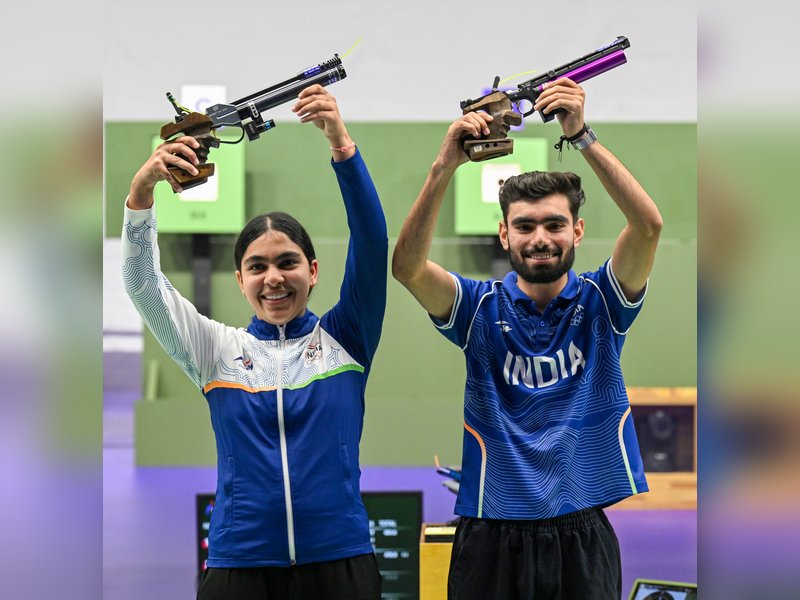 ‘A proud moment for India’: President hails shooters after Asian Games gold and silver
