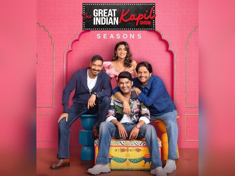 Kapil Sharma returns with The Great Indian Kapil Show S5, Ajay Devgn to grace opening episode with Drishyam cast