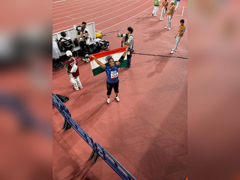 Asian Games: Manpreet Kaur clinches bronze in women's shot put, Krishna finishes fifth (Credit: X/AFI)