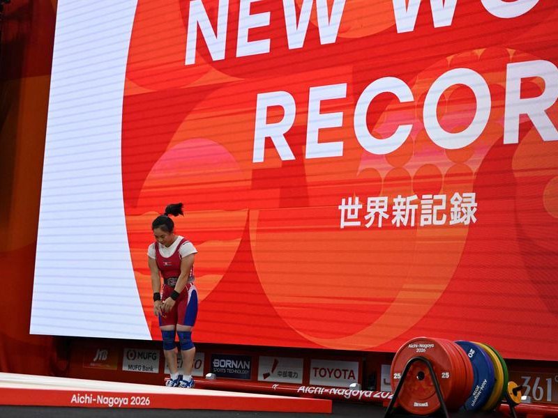 Asian Games: Three new world records set in women's 61kg weightlifting (Round-up) (Credit: Xinhua)