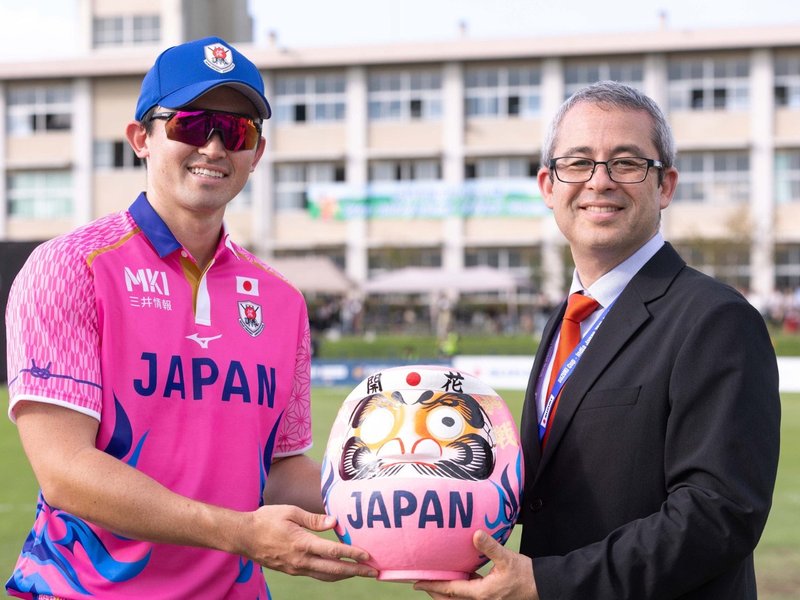 Historic clash against India was a massive learning curve, says Japan skipper Kendel Kadowaki-Fleming. Photo credit: Japan Cricket Association