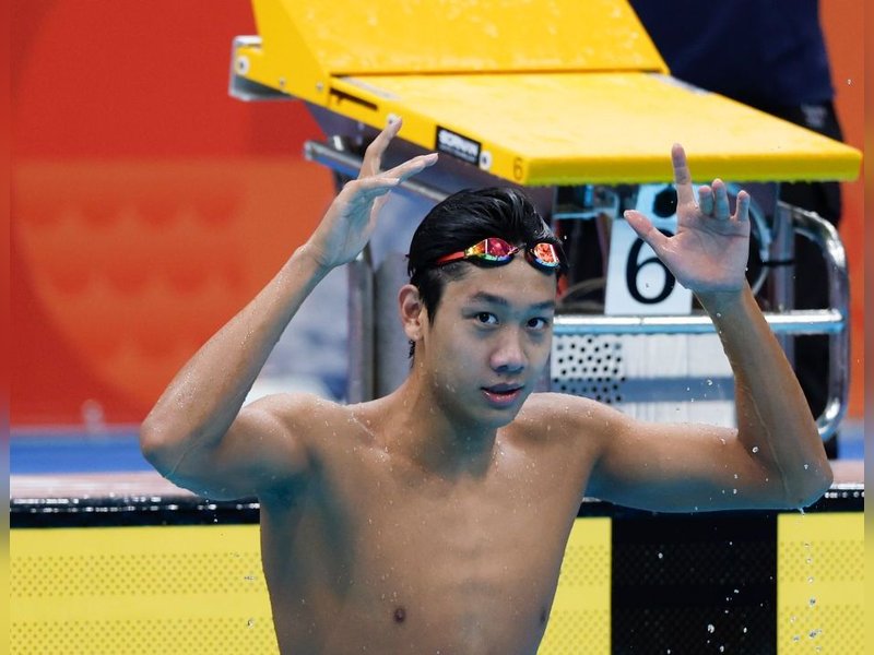 With seven gold medals on debut: Zhang Zhanshuo makes history at Asian Games 2026. Photo credit: Xinhua