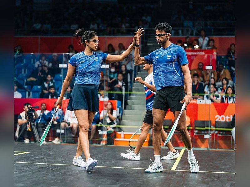 Asian Games: Joshna-Senthilkumar secure bronze after squash mixed doubles SF loss