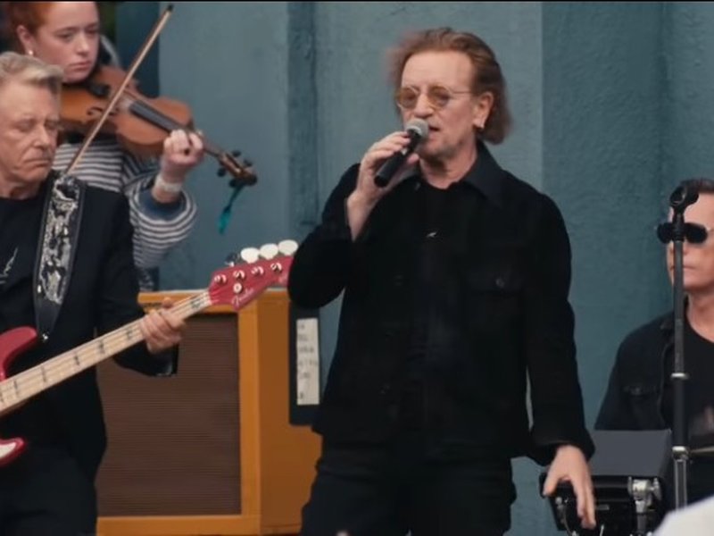 U2 return to Dublin school where band was formed 50 years ago 