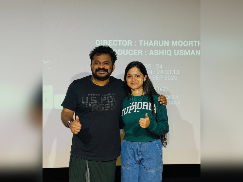 Prarthana Sandeep completes dubbing for Mohanlal's 'Athimanoharam'  (Photo: Prarthana Sandeep/Instagram)