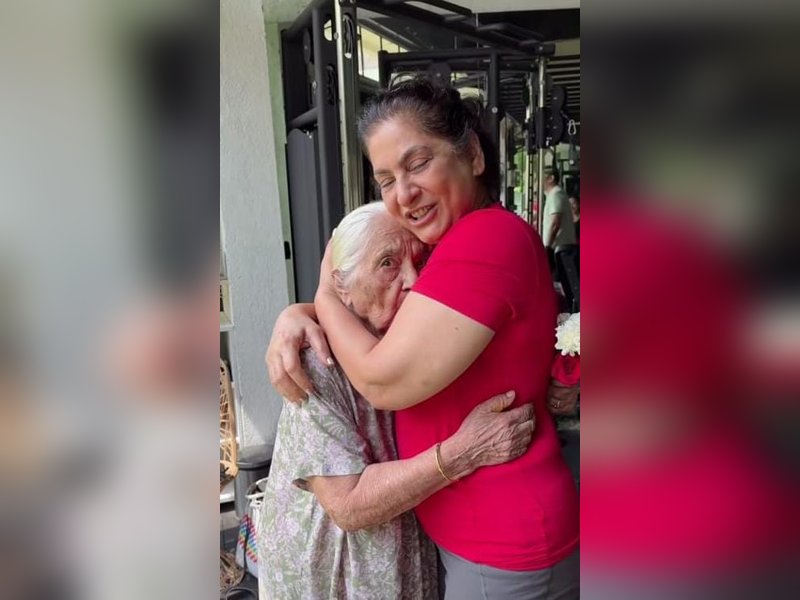 Archana Puran Singh receives a sweet surprise from her mother on her birthday