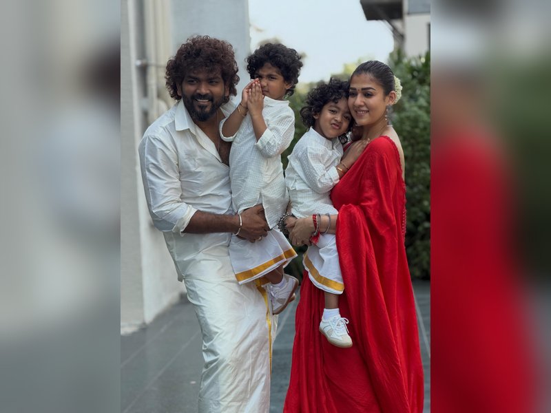 Nayanthara & Vignesh Shivan call their twin boys the 'heart beats of our lives' as they turn 4 