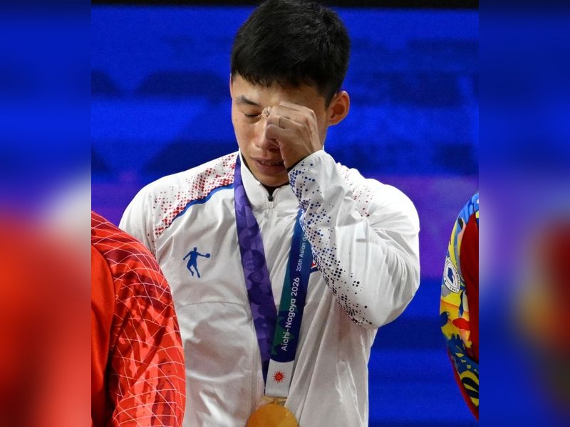 Six world records fall in men's 70kg, 75kg weightlifting in the Asian Games 2026 in Nagoya in Japan on Saturday. Photo credit: Xinhua